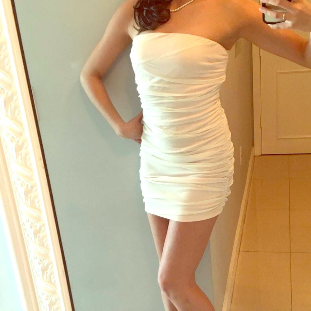 Pastel Pink G by Guess Ruched Tube Dress